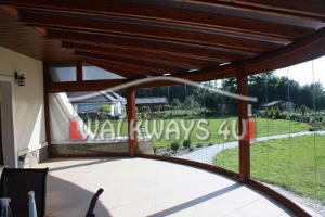 One walkway ? many solutions. Couple of tips how can you use your covered walkway