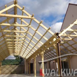 Wood constructions custom built. Commercial Wood Buildings. Laminated wood constructions