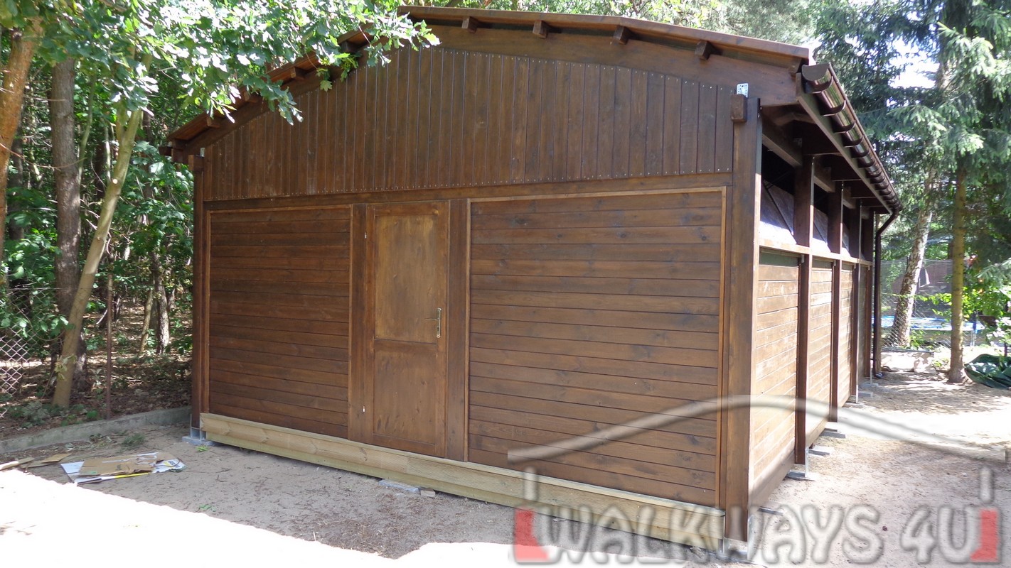 wooden buildings constructions gymnastic hall laminated wood