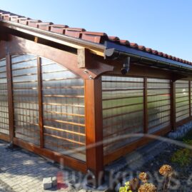 Picture 6. Garages, Carports, Wooden Carports, Single Carports, Double Carports and Triple Carports, delivery and assembly, Simply Log Cabins, Summer Houses